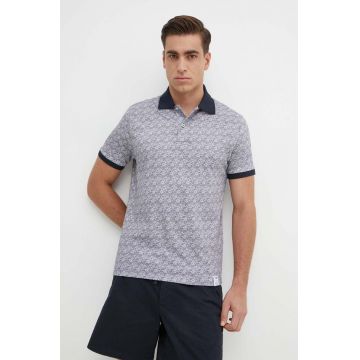 Pepe Jeans polo de bumbac HAYLEY culoarea albastru marin, modelator, PM542151