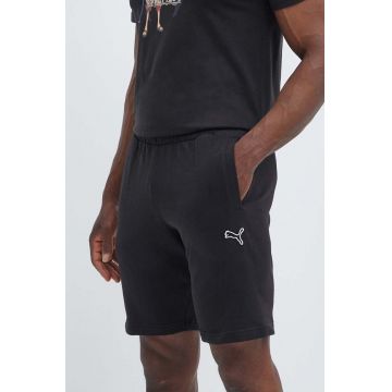 Puma pantaloni scurți din bumbac BETTER ESSENTIALS culoarea negru, 678827