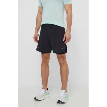 Reebok pantaloni scurți de alergare Speed 4.0 culoarea negru, 100075776