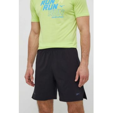 Reebok pantaloni scurți de alergare Speed 4.0 culoarea negru, 100075778