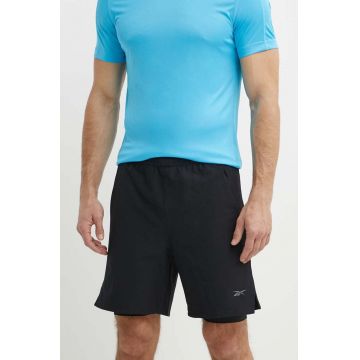 Reebok pantaloni scurți de antrenament Strength 4.0 culoarea negru, 100075766