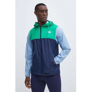 The North Face geaca barbati, culoarea verde, de tranzitie, NF0A82R9SOD1