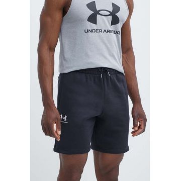 Under Armour pantaloni scurti barbati, culoarea negru