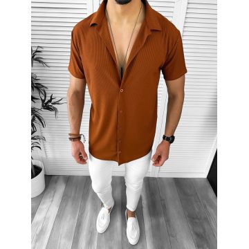Camasa barbati casual maro 12518  N7-4.3