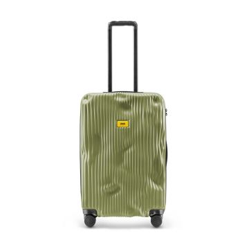 Crash Baggage valiză STRIPE  66x43x26 cm culoarea galben, CB152