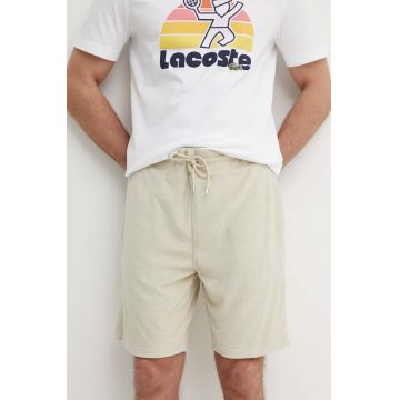 Gant pantaloni scurti barbati, culoarea bej