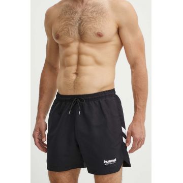 Hummel pantaloni scurti de baie hmlNED SWIM SHORTS culoarea negru, 227641