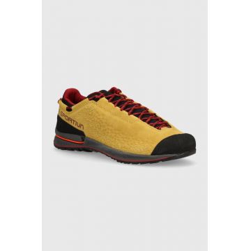 LA Sportiva pantofi TX2 Evo Leather barbati, culoarea galben