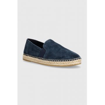 Marc O'Polo espadrile din piele intoarsa culoarea albastru marin, 40328333802305 NN1M3010