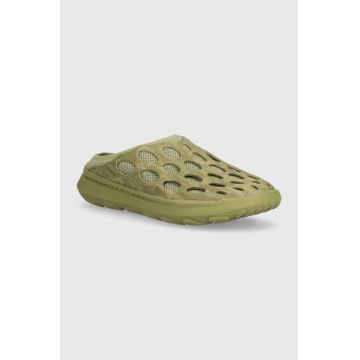 Merrell papuci HYDRO MULE SE barbati, culoarea verde, J006163