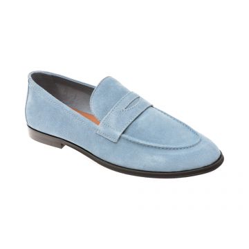 Mocasini eleganti ALDO albastri, 13749095, din piele intoarsa