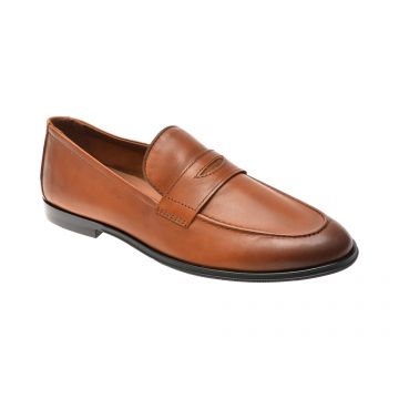 Mocasini eleganti ALDO maro, 13749093, din piele naturala