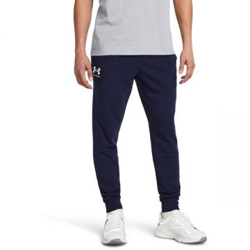 Pantaloni barbati Under Armour Rival Terry Jogger 1380843-410, S, Albastru