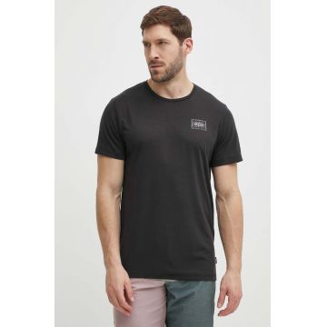 Picture tricou Maribo barbati, culoarea negru, cu imprimeu, MTS1132