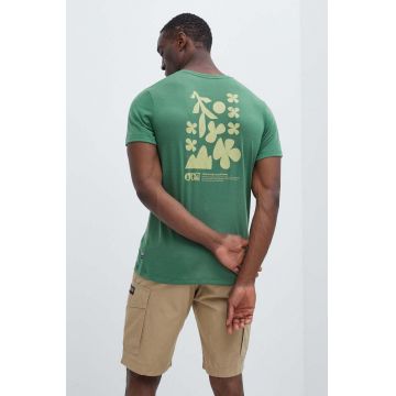 Picture tricou sport Timont Urban culoarea verde, cu imprimeu, MTS898