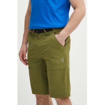 Rossignol pantaloni scurți outdoor Active culoarea verde, RLMMP28