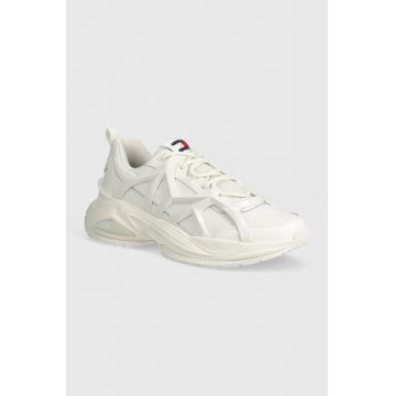 Tommy Jeans sneakers TJM OUTDOOR RUNNER culoarea bej, EM0EM01385