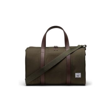 Herschel geanta Novel Carry On Duffle culoarea verde