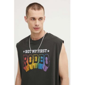 Levi's tricou din bumbac Pride barbati, culoarea gri