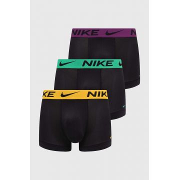 Nike boxeri 3-pack barbati, culoarea negru