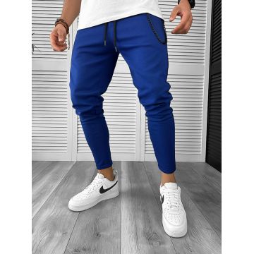 Pantaloni de trening albastri conici 12605 85-3.1