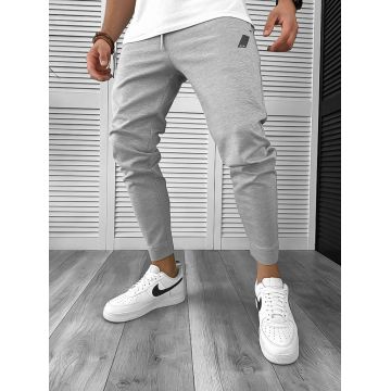 Pantaloni de trening gri conici 12604 O3-4.3