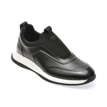 Pantofi casual ALDO negri, 13750383, din piele ecologica