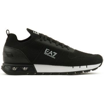 Pantofi sport EA7 Black and White Legacy knit