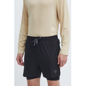 Rossignol pantaloni scurți outdoor Active culoarea negru, RLMMP47