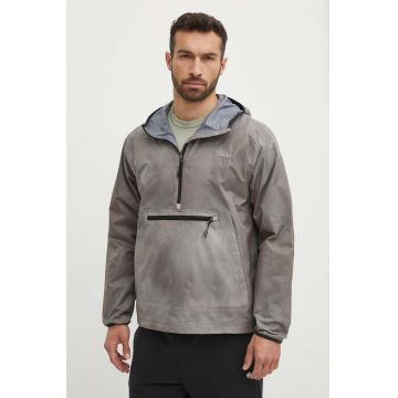 The North Face geaca barbati, culoarea gri, de tranzitie, NF0A870DXHO1