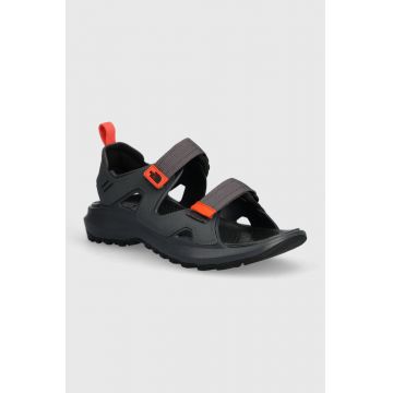 The North Face sandale Hedgehog Sandal III barbati, culoarea gri, NF0A46BHIGP1