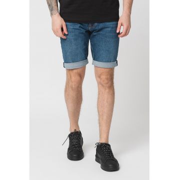 Bermude de denim cu aspect decolorat Ronnie