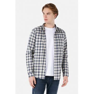 Camasa regular fit cu buzunar pe piept Camasa regular fit cu buzunar pe piept