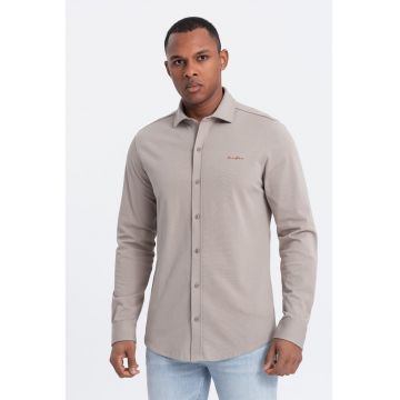 Camasa regular fit de bumbac
