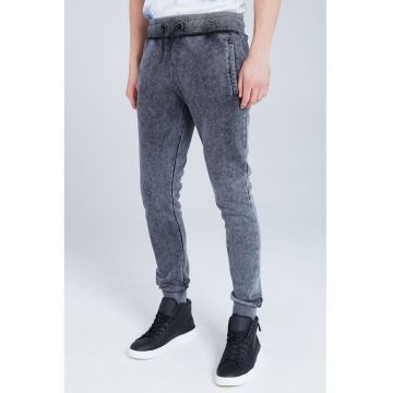 Pantaloni de trening cu aspect decolorat