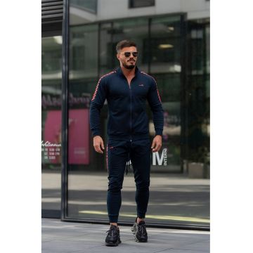 Trening slim fit cu buzunare laterale