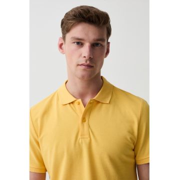 Tricou polo cu model uni