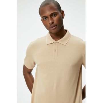 Tricou polo de bumbac