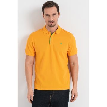 Tricou polo din bumbac organic