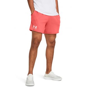 Pantaloni scurti din material terry cu snur in talie - pentru fitness Rival