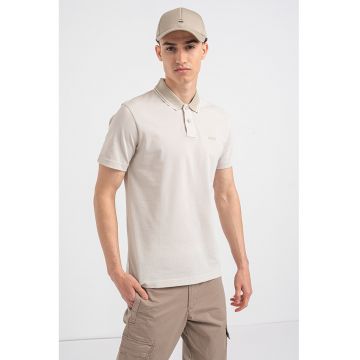 Tricou polo cu detaliu logo