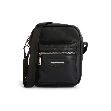 Geanta crossbody de piele ecologica Lotario