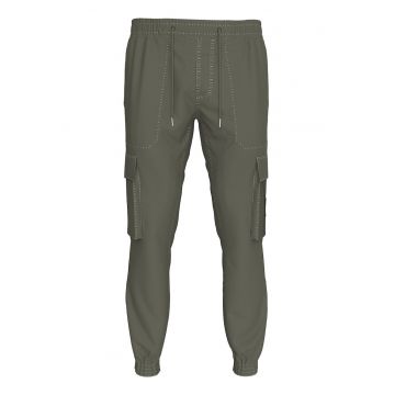 Pantaloni cargo cu talie ajustabila