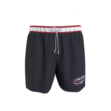 Pantaloni scurti de baie cu talie ajustabila