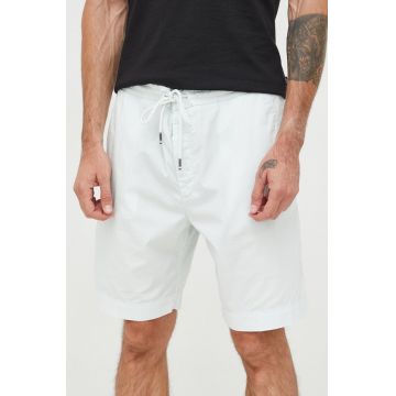 BOSS pantaloni scurti barbati, culoarea verde