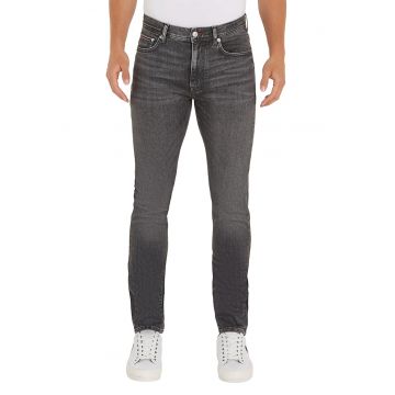 Blugi slim fit Bleecker - Gri antracit