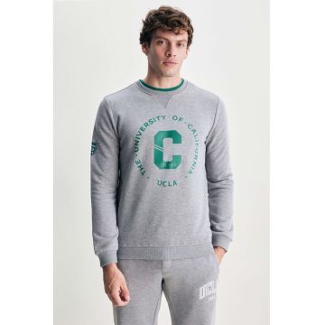 Bluza de trening cu imprimeu logo Solano