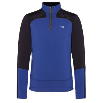 Bluza slim fit cu fenta cu fermoar