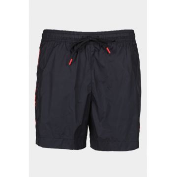 Pantaloni scurti de baie cu benzi logo laterale Fab