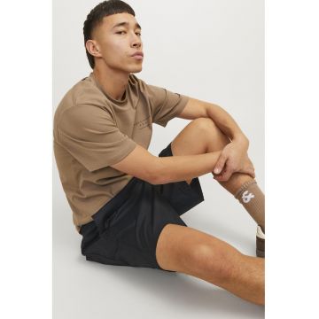 Bermude cu talie medie Jaiden - Negru